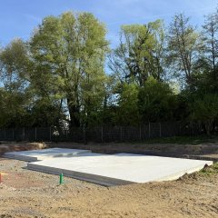 Bodenplatte Kinderspielbecken