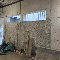 KG Wand HDW gestrahlt