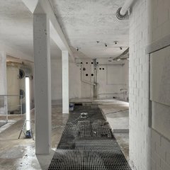 Malerarbeiten im Technikkeller