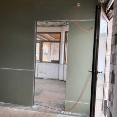 Trockenbauarbeiten Kassenbereich