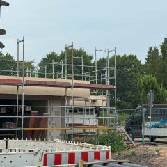 Attikaausbildung Funktionsgebäude