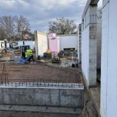 06-Funktionsgebäude Übergang Bestand Neubau