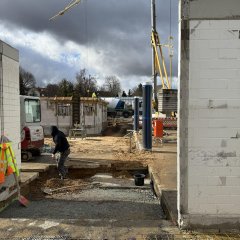 Gründungsergänzung Umkleidegebäude