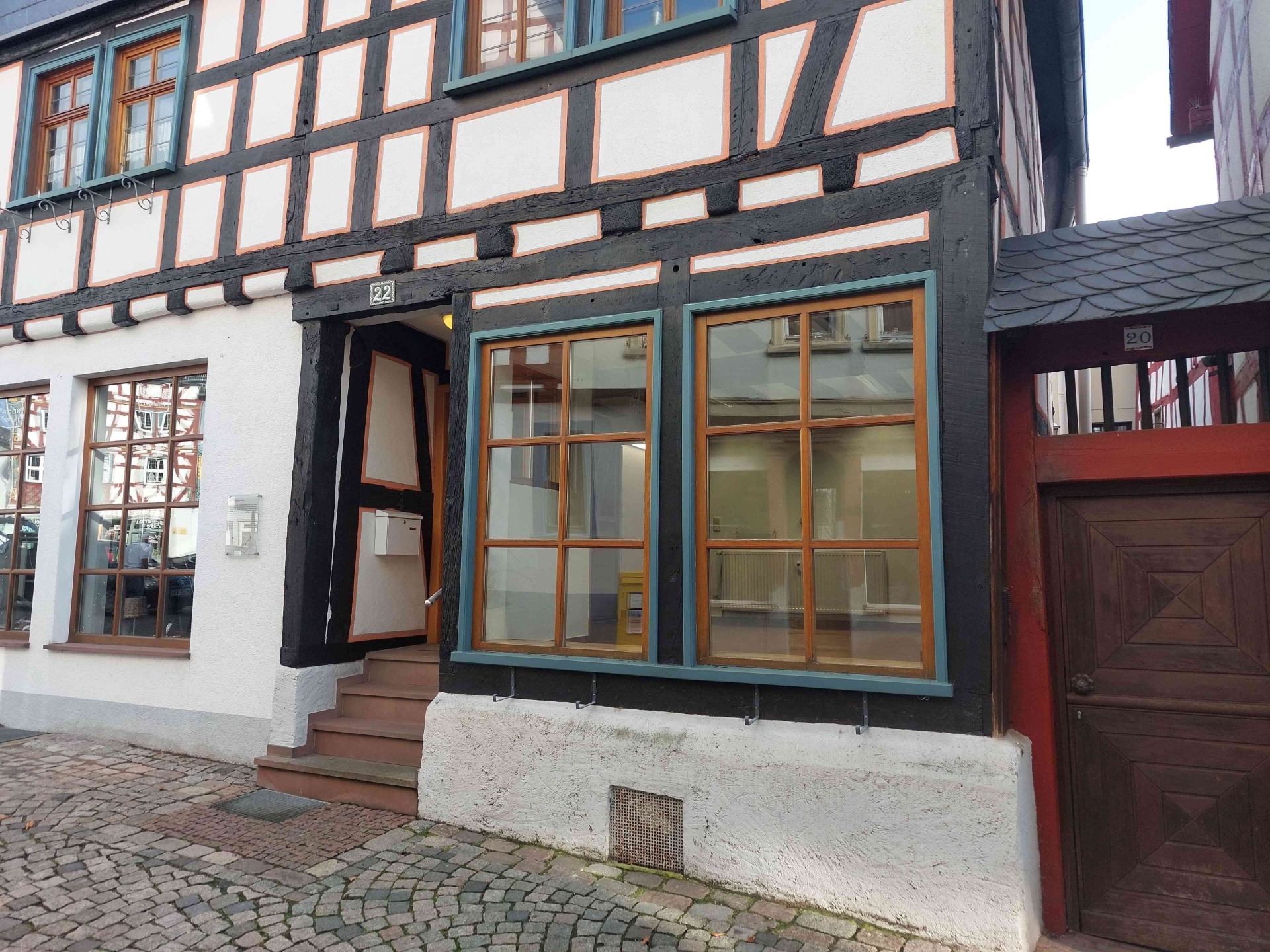 Eingangsbereich der Ladenfläche