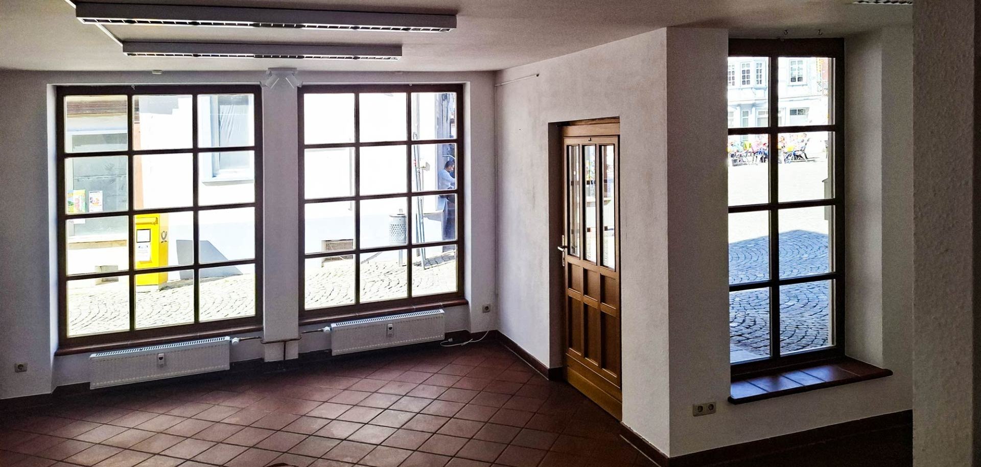 Eingangsbereich der Ladenfläche