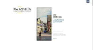 Verweis auf die Seite Förderprogramm Lebendige Zentren Bad Camberg