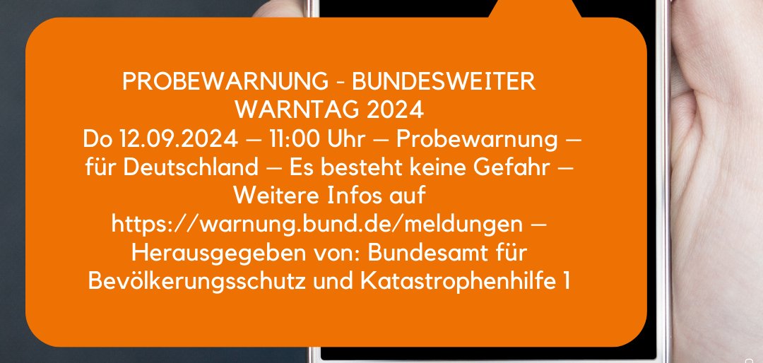 Cell Broadcast Dummies - CB_Probewarnung_1