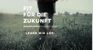 Verweis auf die Seite Regionalmarketing Goldener Grund