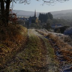 auf dem Weg nach Dombach