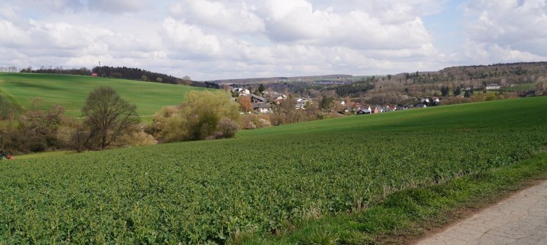 Blick von Westen auf Oberselters