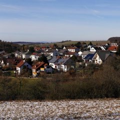 Blick auf Schwickershausen